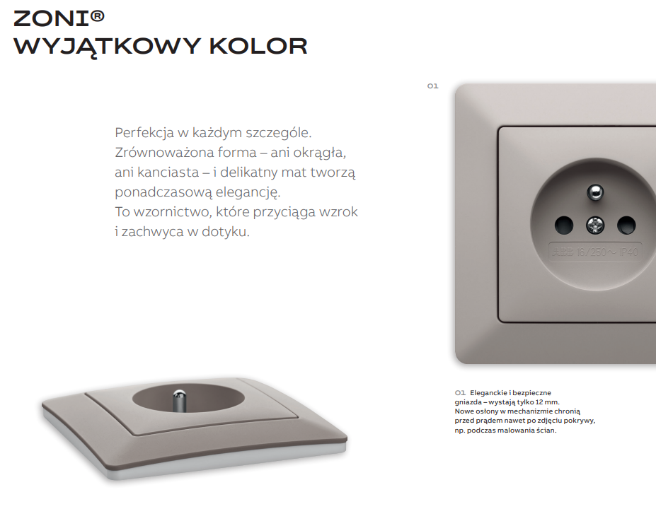 Zoni - katalog osprzętu elektroinstalacyjnego