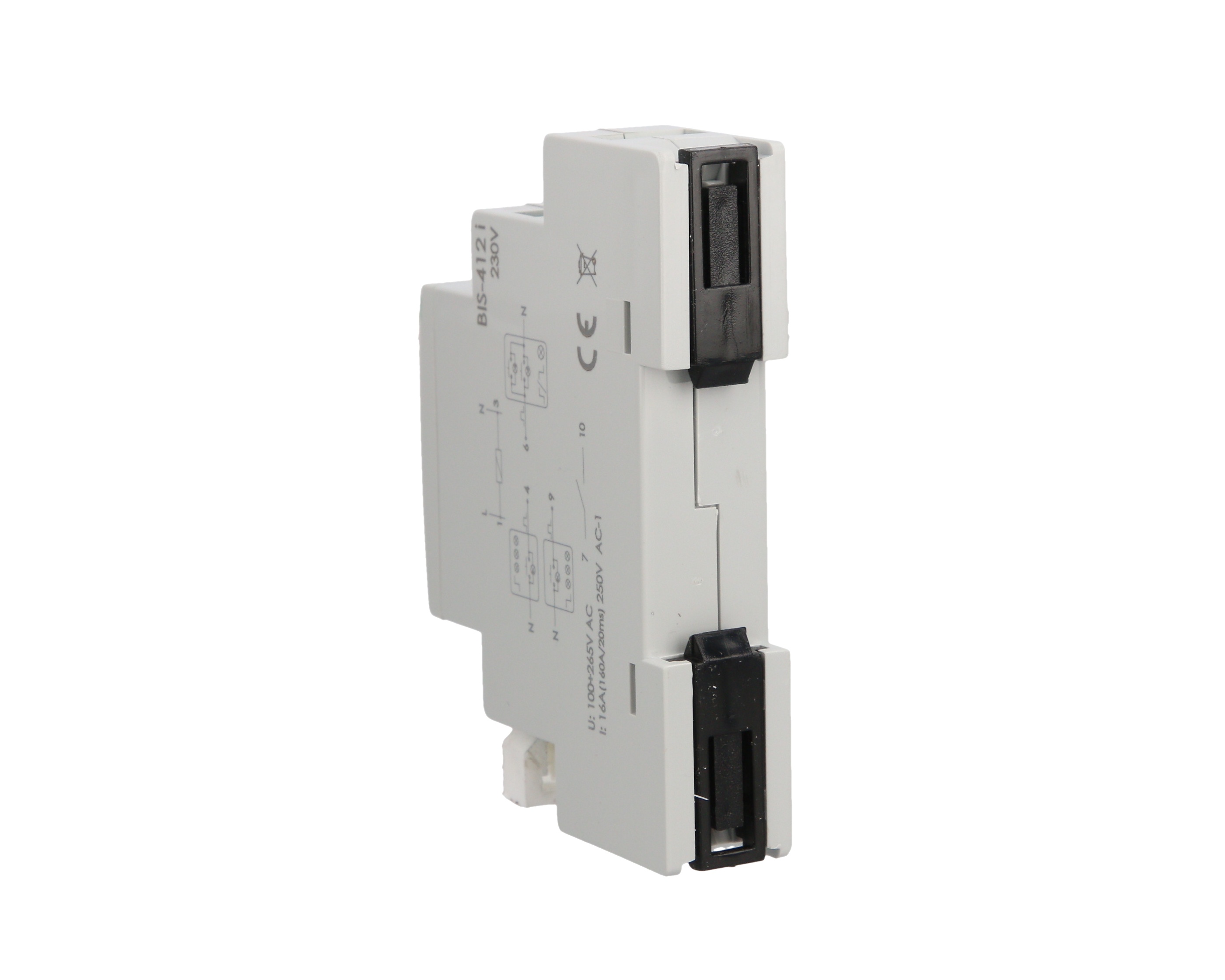 Przekaźnik bistabilny grupowy 1Z 230V AC z przkeaźnikiem inrush BIS ...