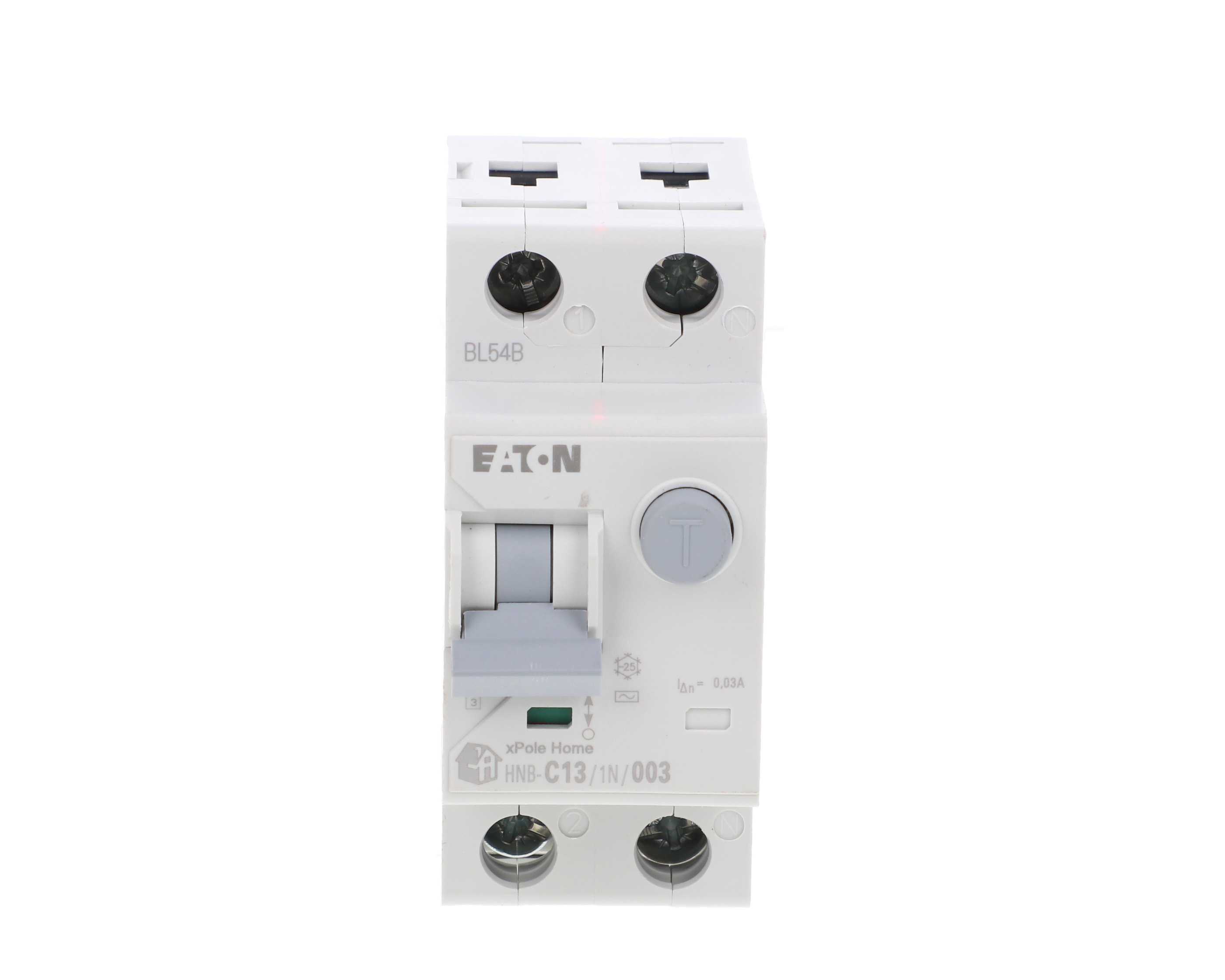 Disjoncteur différentiel 2P 16A 0,03A type AC xPole Home HNB-C16/1N/003
