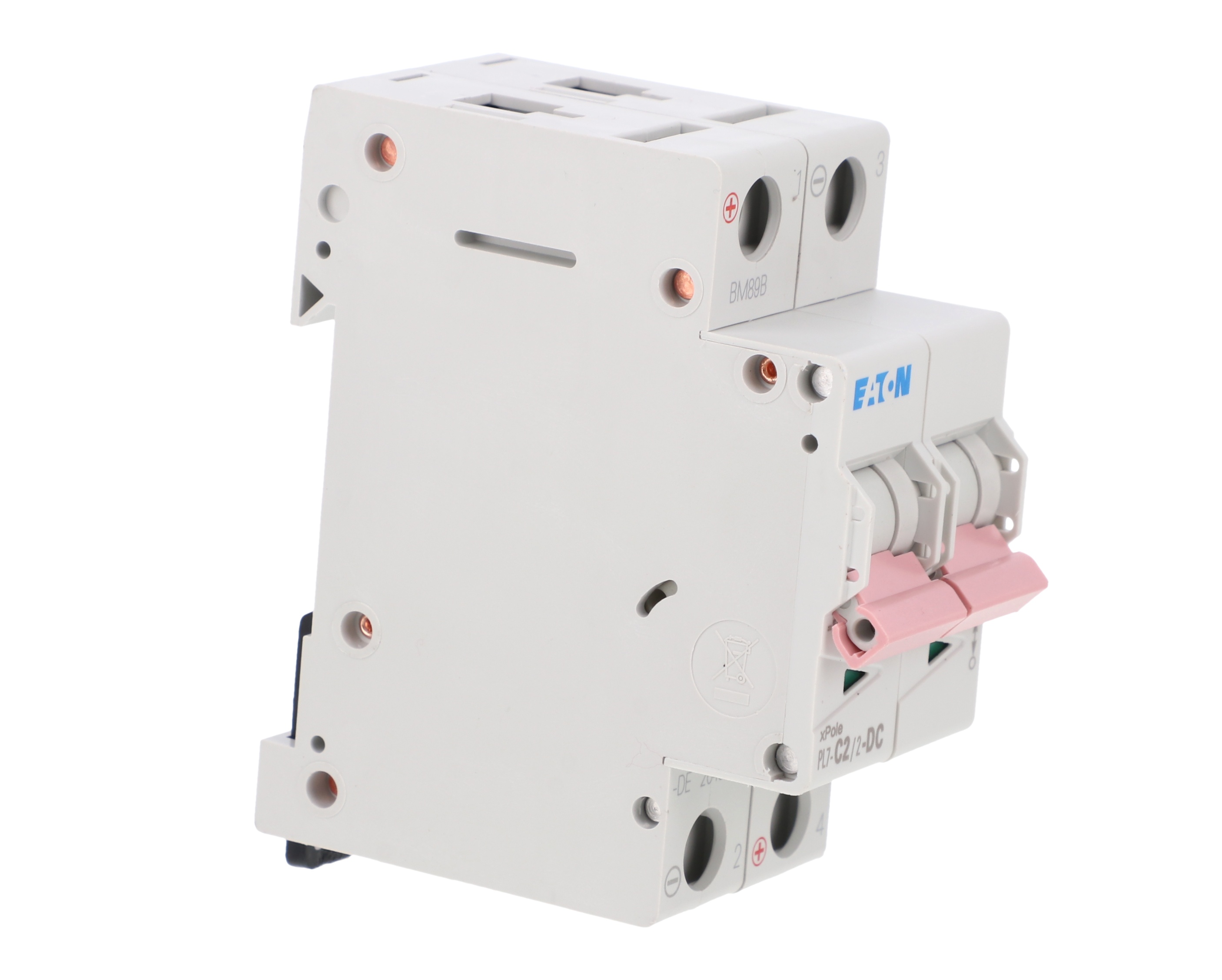Wyłącznik nadprądowy 2P C 2A 10kA DC PL7-C2/2-DC 264896 – EATON | TIM SA