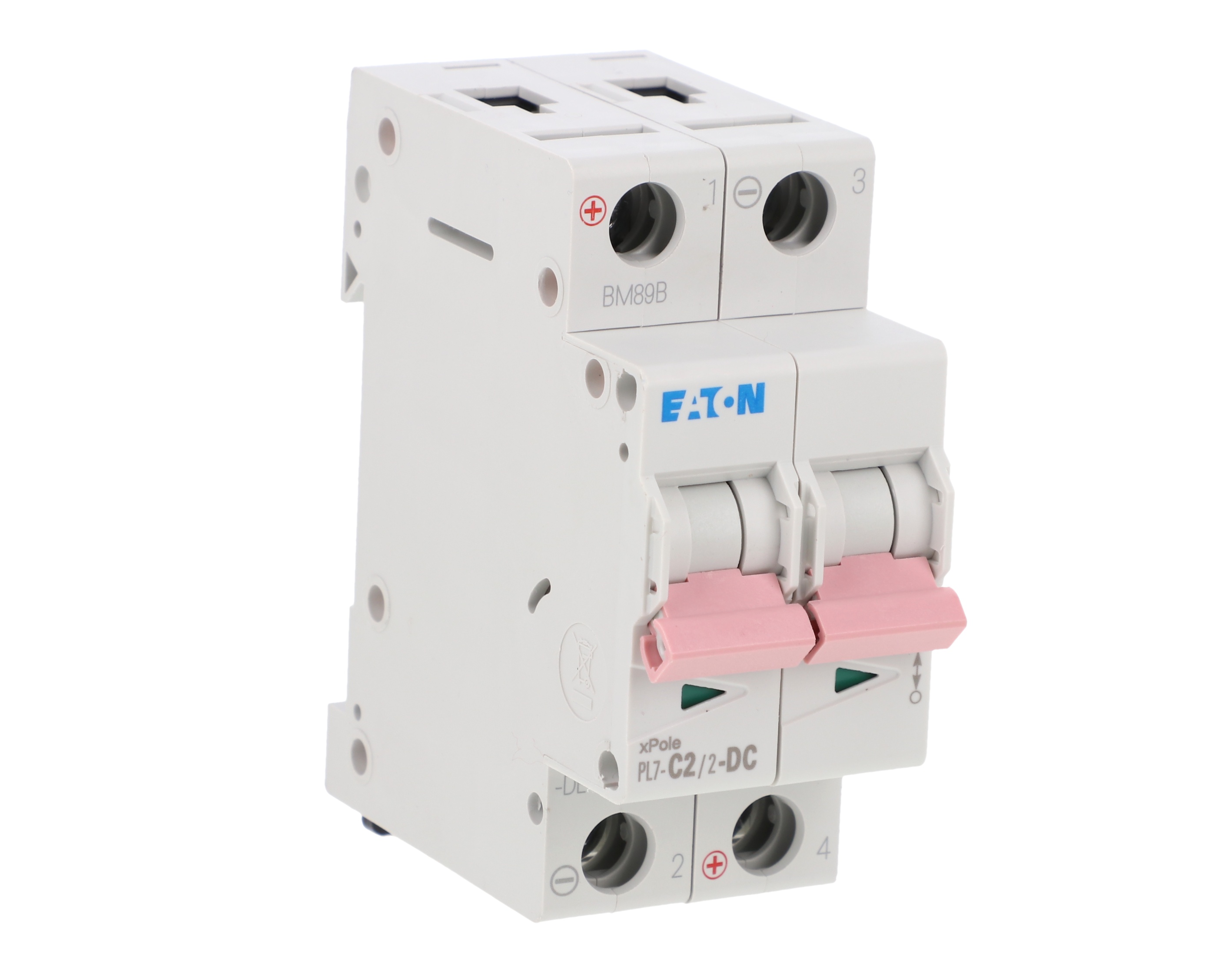 Wyłącznik nadprądowy 2P C 2A 10kA DC PL7-C2/2-DC 264896 – EATON | TIM SA