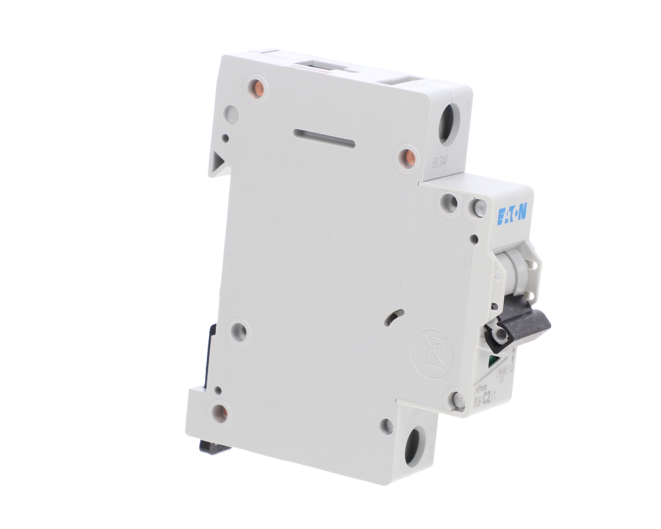 Wyłącznik nadprądowy 1P C 2A 6kA AC PL6-C2/1 286528 – EATON | TIM SA