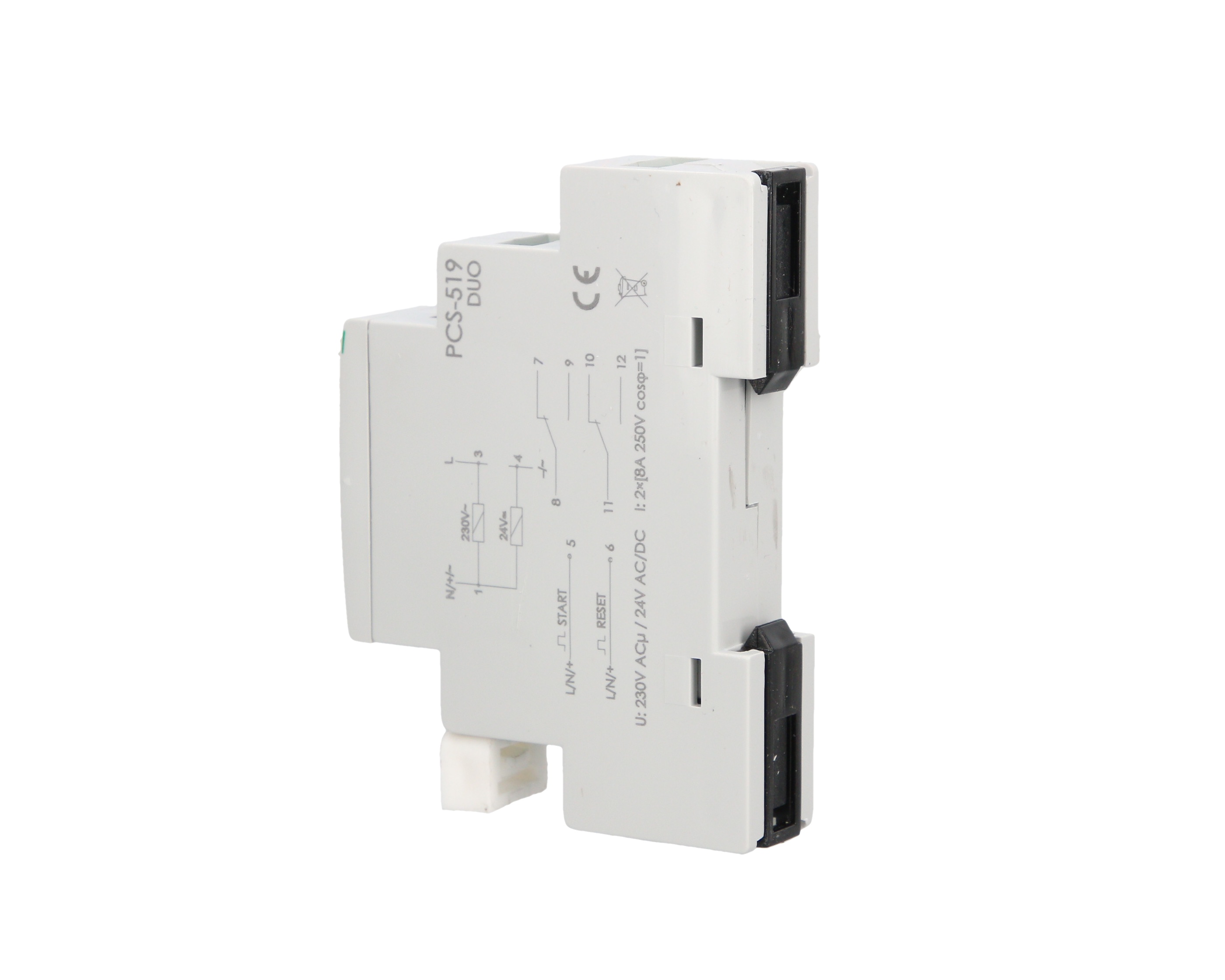 Produktbild von PCR-513-16 Zeitrelais Verzögerte Einschaltung 230V AC 16A IP20