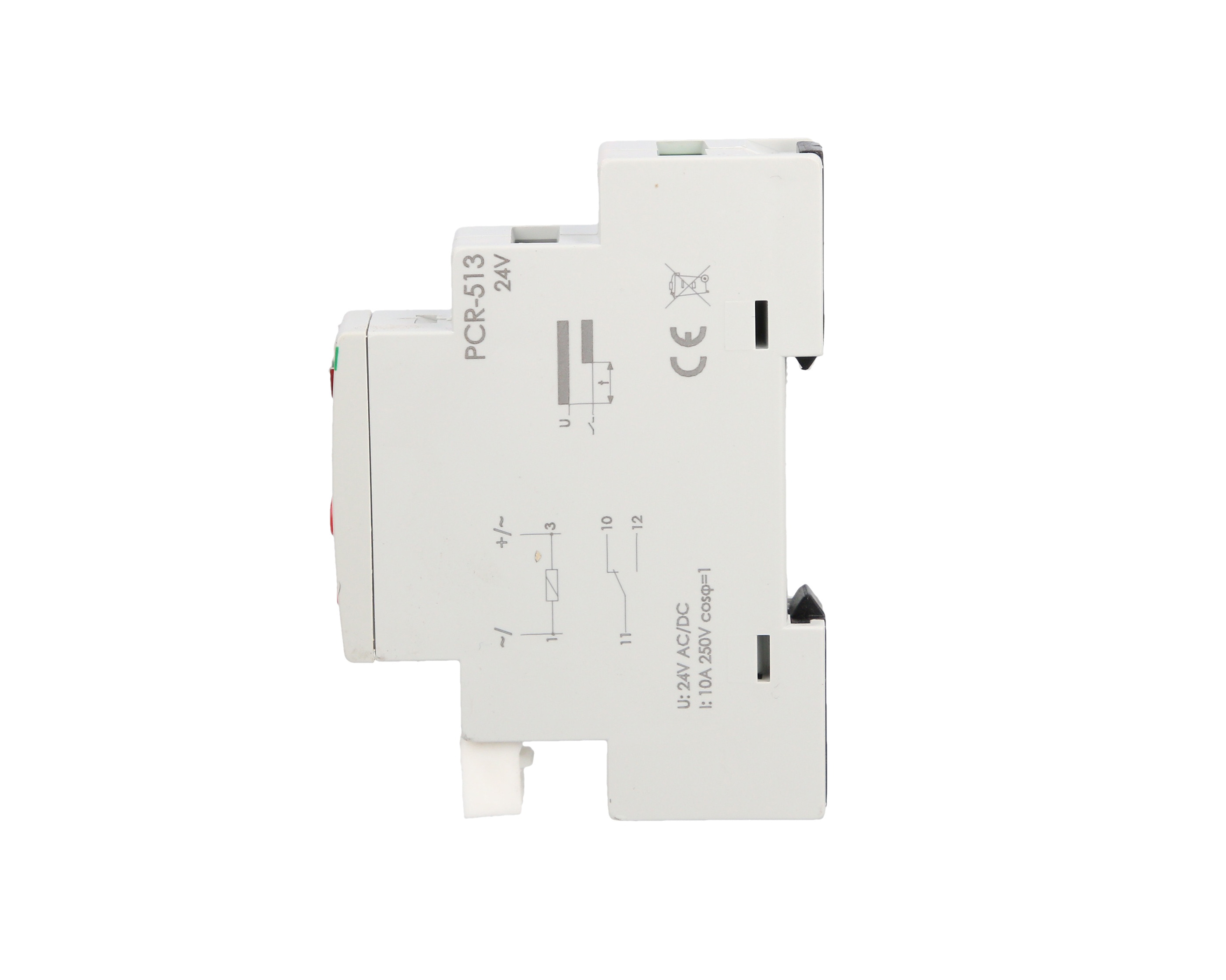 Przekaznik czasowy 1P 10A 0,1sek-576h 24V AC/DC opoznione zalaczenie ...