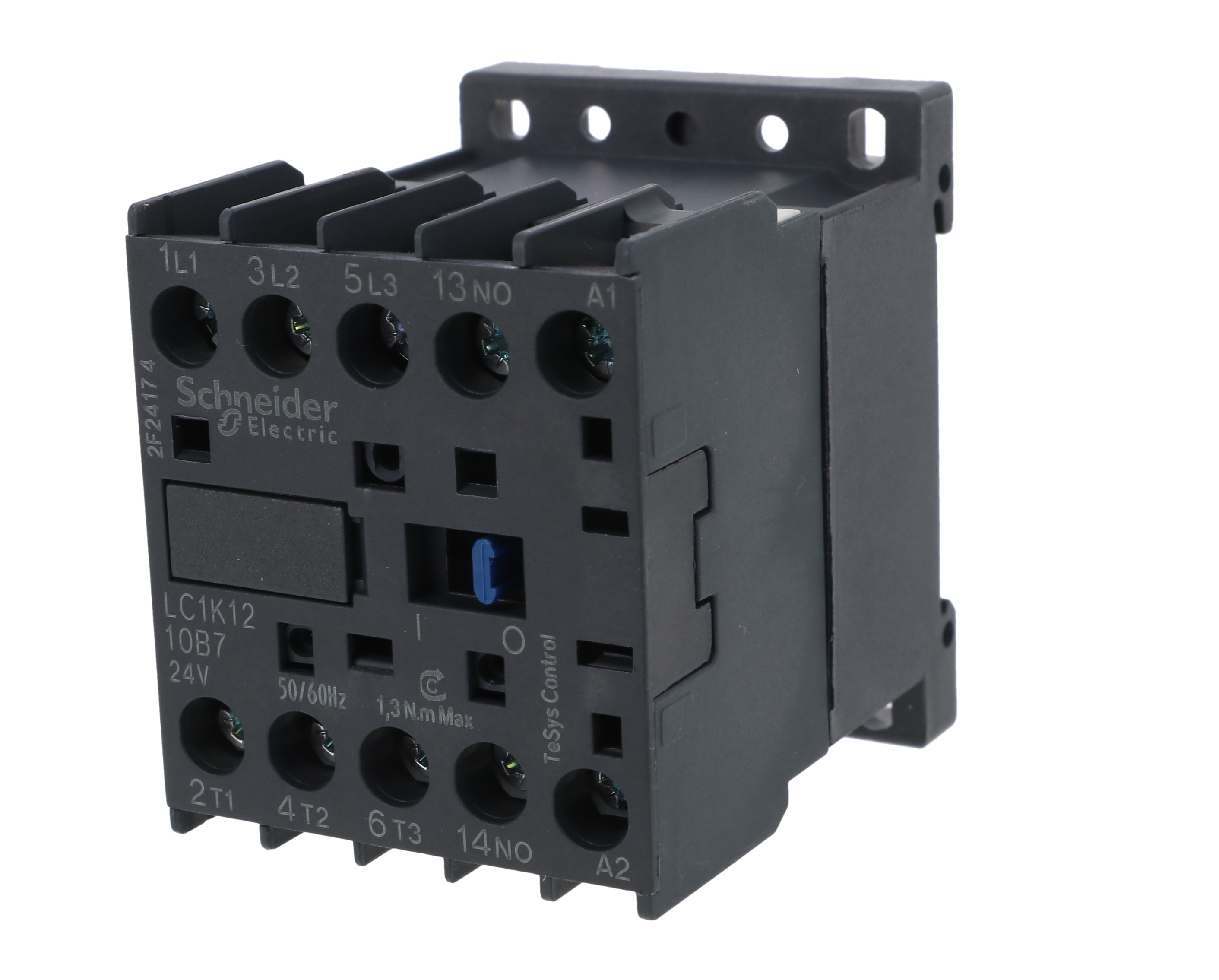 Stycznik mocy 12A 3P 24V AC 1Z 0R LC1K1210B7 – Schneider | TIM SA