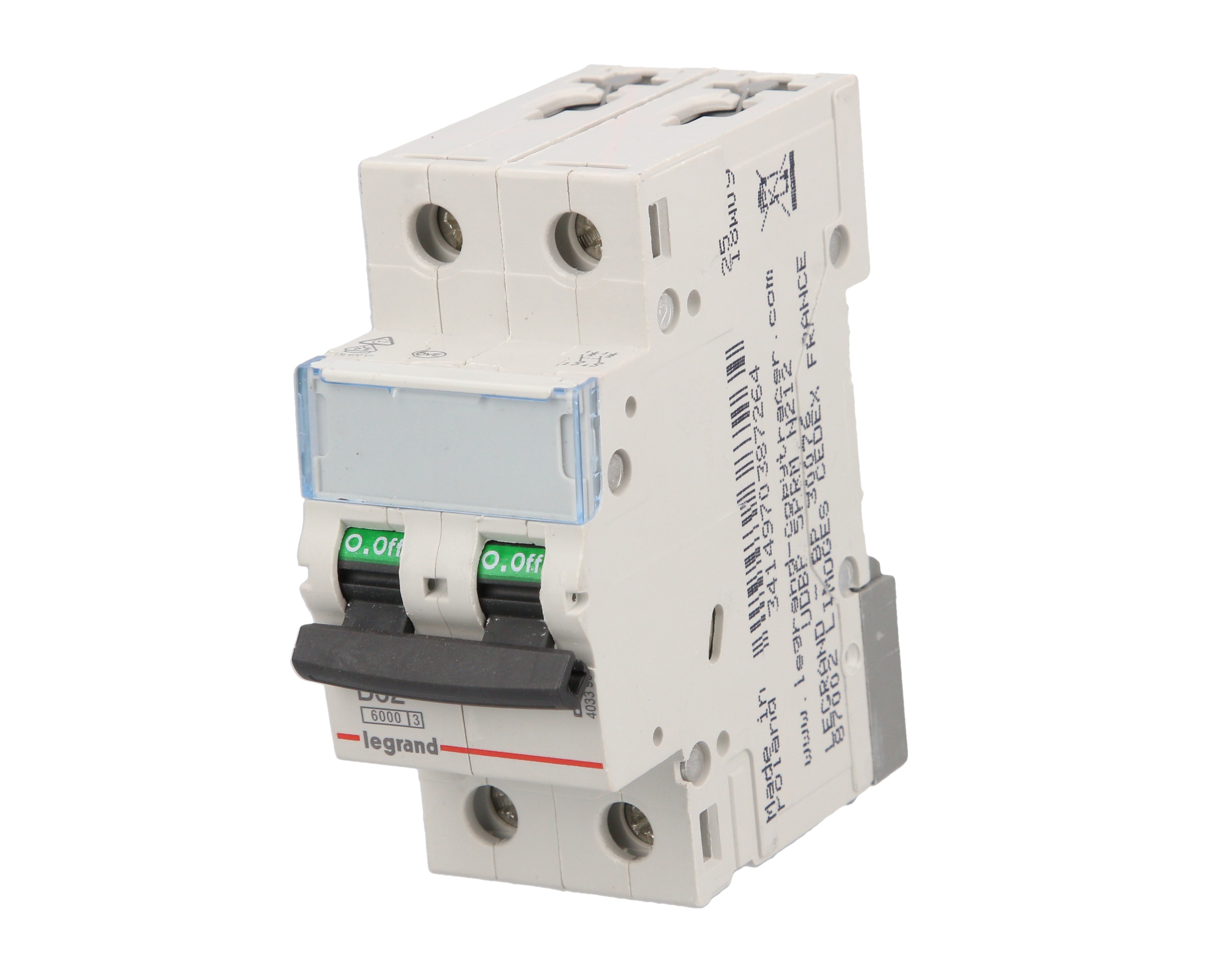 Wyłącznik nadprądowy 2P B 32A 6kA AC S302 TX3 403390 – LEGRAND | TIM SA