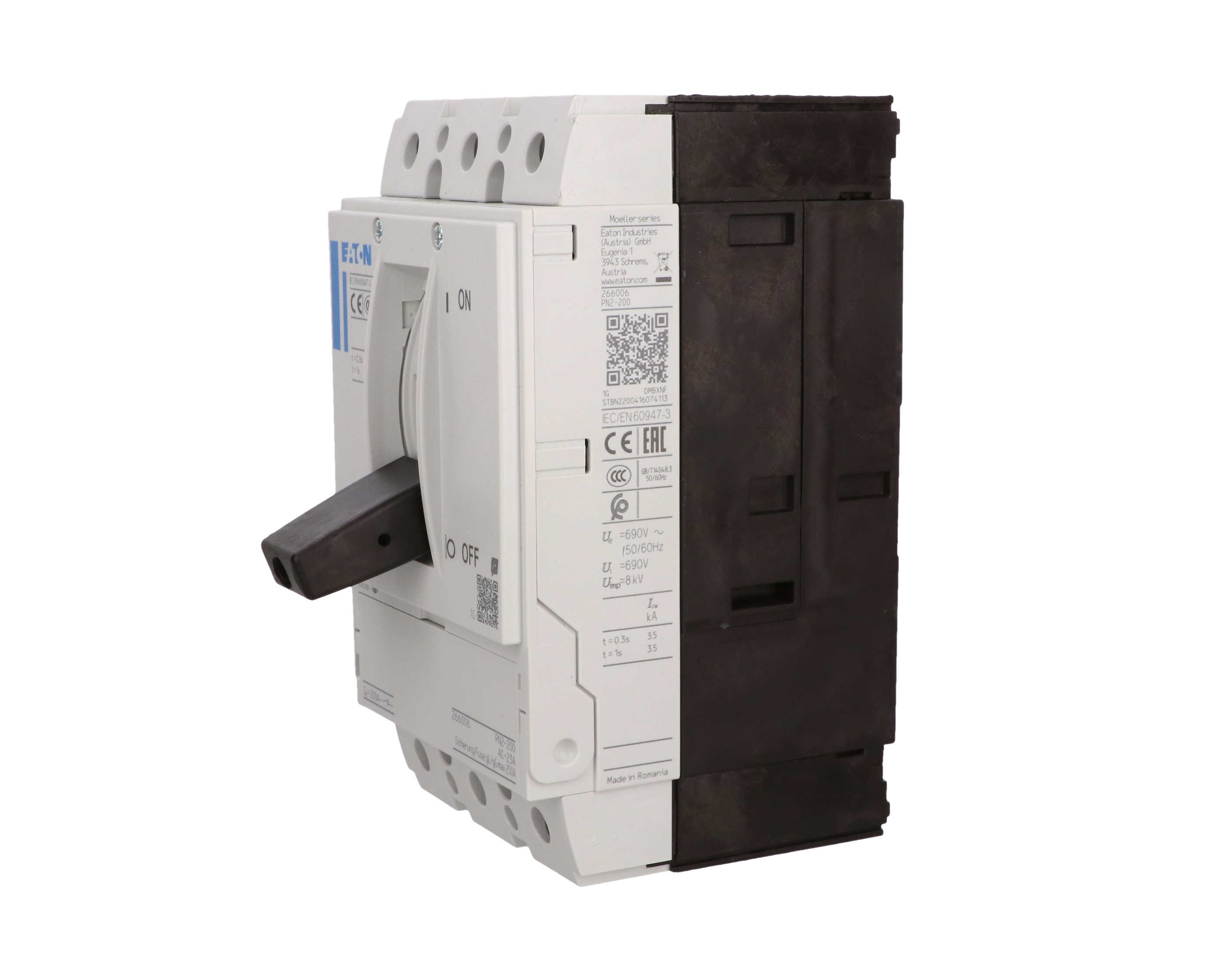 Rozłącznik mocy 3P 200A PN2-200 266006 – EATON | TIM SA